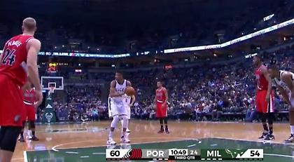 Η σπάνια παράβαση του Αντετοκούνμπο που τιμωρήθηκε (video)