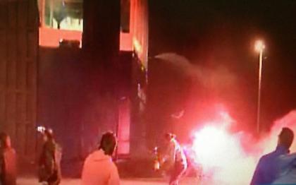 Πεδίο μάχης έγινε χθες το λιμάνι του Ηρακλείου