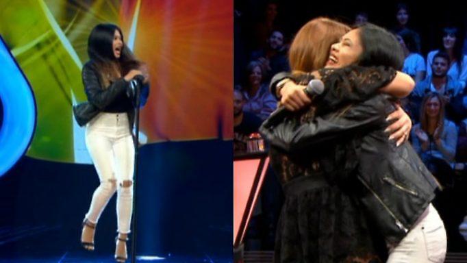 The Voice: “Τρελάθηκε” η 18χρονη από τις Φιλιππίνες! Χίμηξε πάνω στην Παπαρίζου!