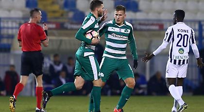 Παρών ο Μπεργκ, μείωσε σε 2-1 για τον Παναθηναϊκό (video)