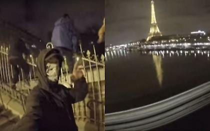 Surfing πάνω στο τρένο του Παρισιού (video)