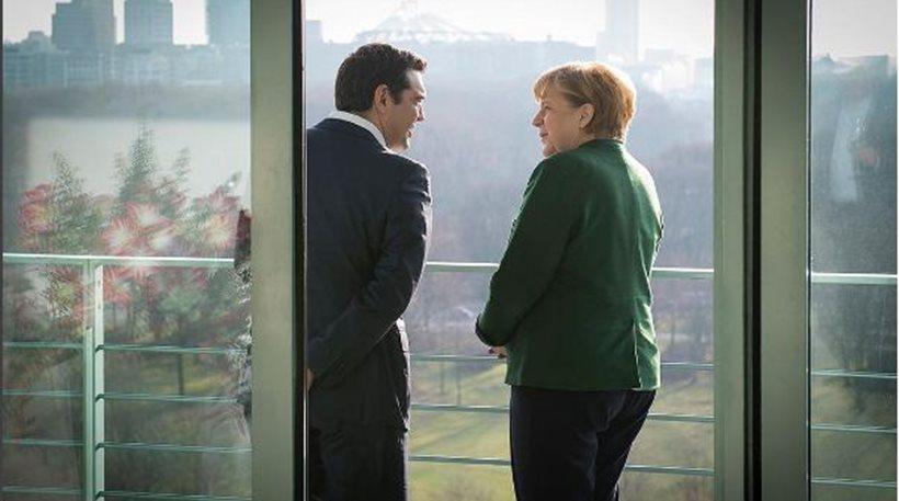 Η φωτογραφία που ανήρτησε η Μέρκελ μετά τη συνάντηση με τον Τσίπρα