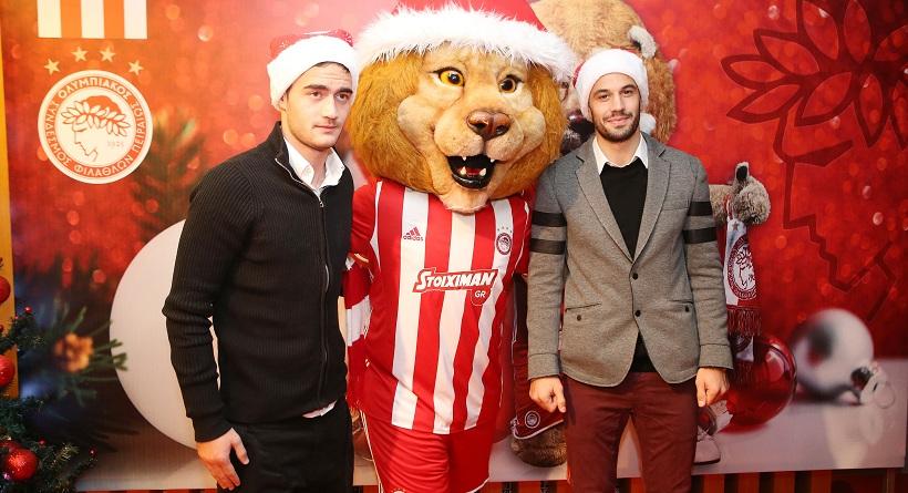Έβαλε τα… γιορτινά του ο Ολυμπιακός (pics)