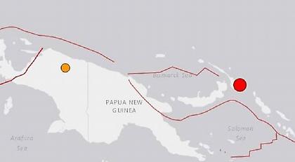 Νέα Γουινέα: Σεισμός 8 Ρίχτερ ανατολικά της Ραμπαούλ - προειδοποίηση για τσουνάμι