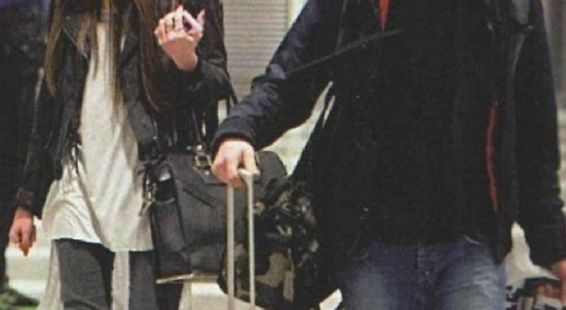 Ζευγάρι και επίσημα μοντέλο-διεθνής Έλληνας ποδοσφαιριστής