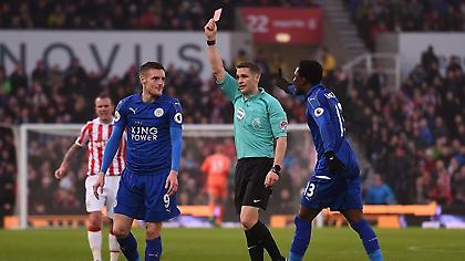 Η Λέστερ ασκεί έφεση για την κόκκινη του Βάρντι