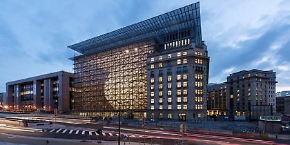 Εντυπωσιακό το νέο κτίριο της Ευρωπαϊκής Ένωσης