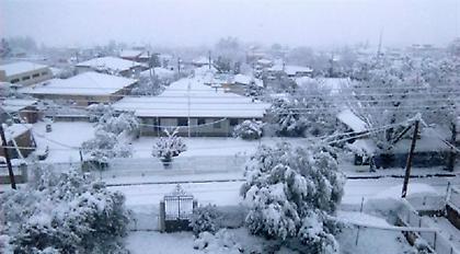 Καιρός: Τσουχτερό κρύο και χιόνια (video)