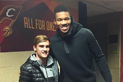 Φαν του Αντετοκούνμπο ο Γκιζμάν! (pics)