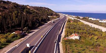 Ενα ακόμη τμήμα σε κυκλοφορία στην Κορίνθου - Πατρών