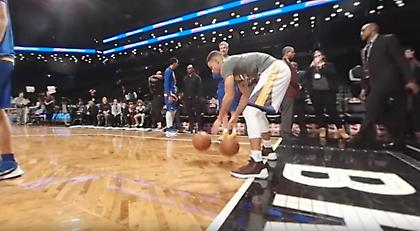 Το ζέσταμα του Κάρι σε 360 μοίρες (video)