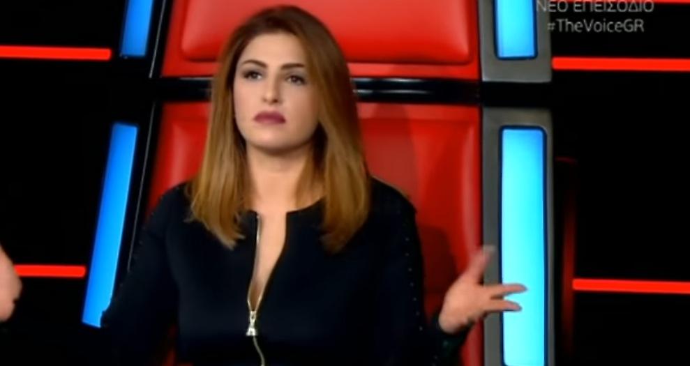 «The Voice»: «Ήθελα να είμαι η μοναδική που σε θέλω», του φώναξε η Παπαρίζου