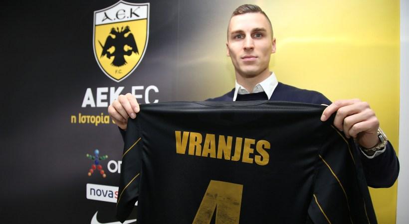 Βράνιες: «Μεγάλη ομάδα η ΑΕΚ, ήταν εύκολο να έρθω»