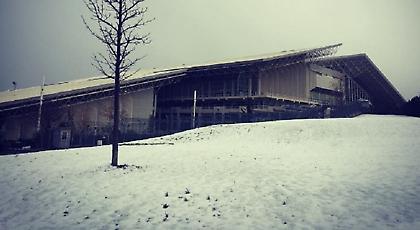 Το ΟΑΚΑ στα λευκά (pics)