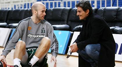 Στην προπόνηση ενόψει Ολυμπιακού ο Γιαννακόπουλος!