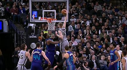 Απίθανος Μπέρτανς στην πρώτη θέση του Top 10 (video)