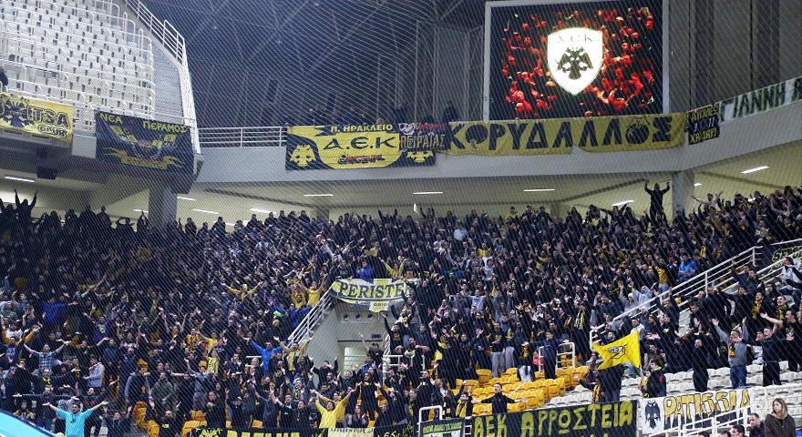 Πρόστιμο στην ΑΕΚ για το ματς με τον Άρη