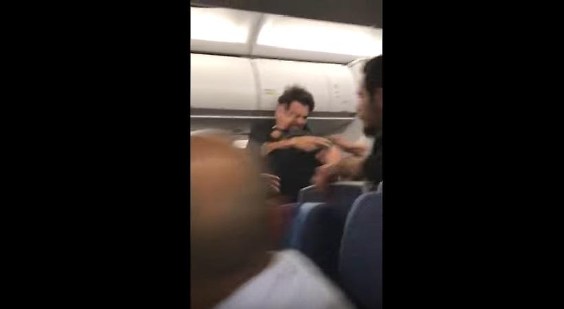 ΒΙΝΤΕΟ-ΣΟΚ: Έπεσε άγριο ξύλο μέσα σε αεροπλάνο!