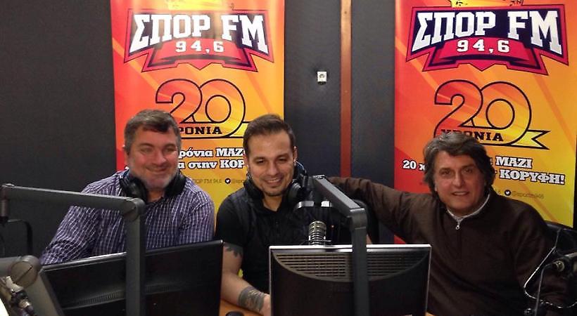 LIVE: Ο Δημήτρης Μπαρμπαλιάς στην εκπομπή του Ντέμη στον ΣΠΟΡ FM 94,6