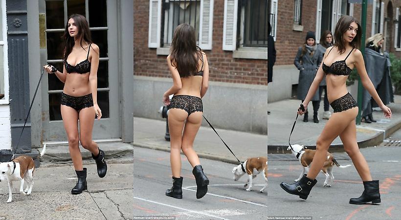 ΣΕΙΣΜΟΣ στη Νέα Υόρκη – Η Emily Ratajkowski κυκλοφορούσε μόνο με τα εσώρουχά της (pics/vids)