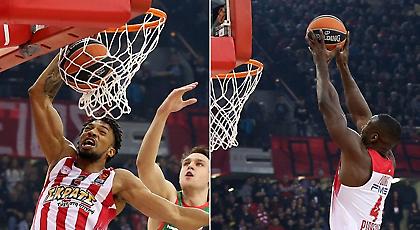 Τα θηρία του Ολυμπιακού στο Top 10 (video)