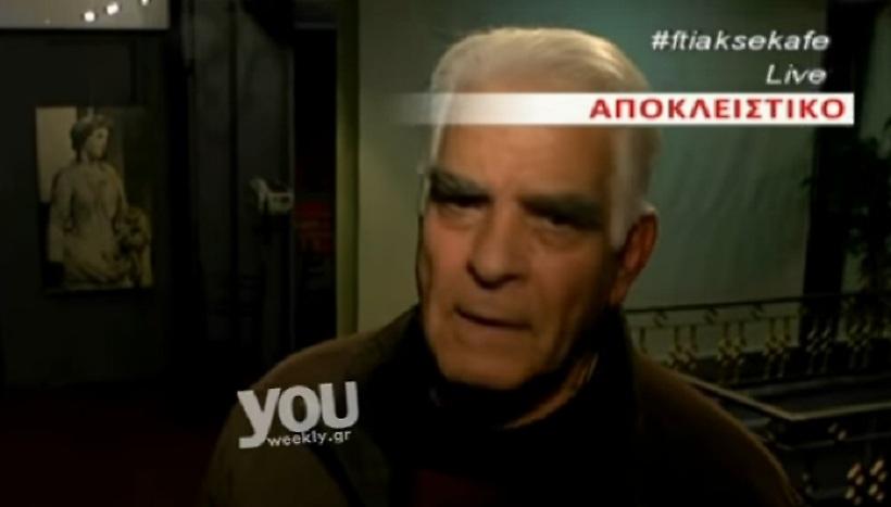 Έξαλλος ο Κώστας Πρέκας! Κατέβασε την κάμερα της Καινούργιου για να μην τον «γράφει»