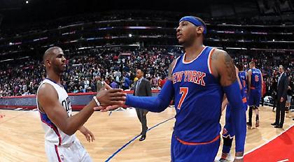 Συνεχίζονται οι επαφές Νικς με Κλίπερς για Καρμέλο