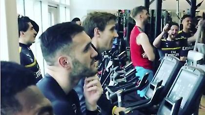 Τρελαμένοι με Φέντερερ οι παίκτες της Άρσεναλ! (vid)