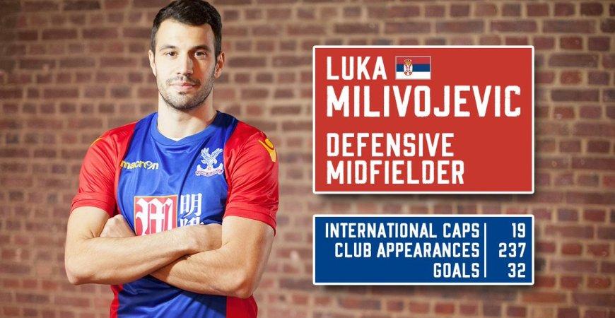 Ο Μιλιβόγεβιτς παρουσιάζει τον εαυτό του στους οπαδούς της Κρίσταλ Πάλας