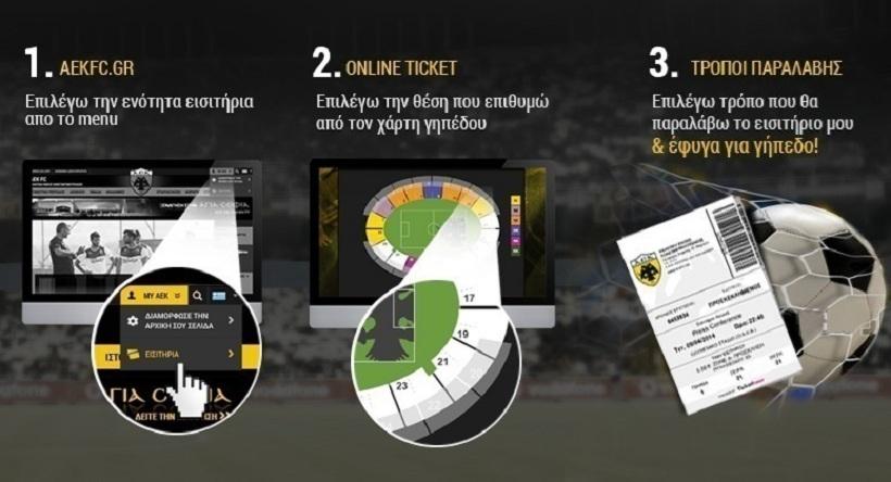 Βγαίνουν τα εισιτήρια της ΑΕΚ με Βέροια