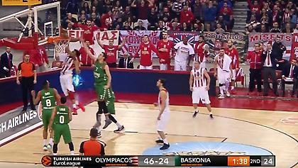 Κορυφαία φάση του μήνα στην Ευρωλίγκα από τον Μπιρτς (video)