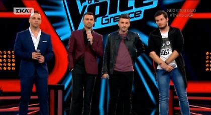 The Voice – Knockouts: Η επιλογή του Μουζουράκη προκάλεσε την αντίδραση των παικτών!
