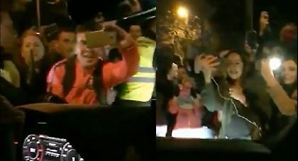 Ούτε ο Elvis! Παροξυσμός για Μέσι έξω από το Καμπ Νόου (vid)