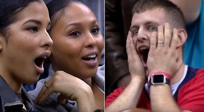 Οι φοβερές αντιδράσεις στο τρίποντο του Λεμπρόν (video)