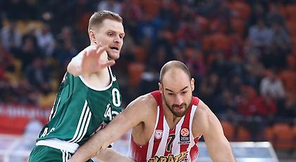 Σεϊμπούτις: «Υψηλής ποιότητας μπάσκετ από τον Ολυμπιακό»