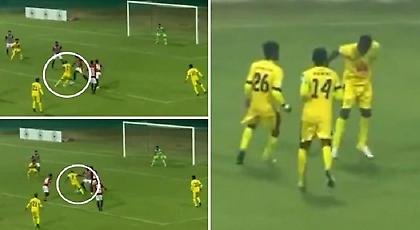 Σκόραρε αλά Μέσι και πανηγύρισε σαν Ρονάλντο (video)