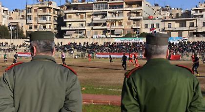 Χαλέπι, ποδόσφαιρο στα συντρίμμια του πολέμου