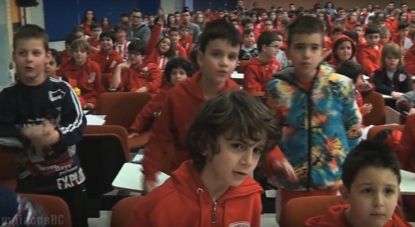 Η γιορτή της νέας γενιάς του Ολυμπιακού (video)