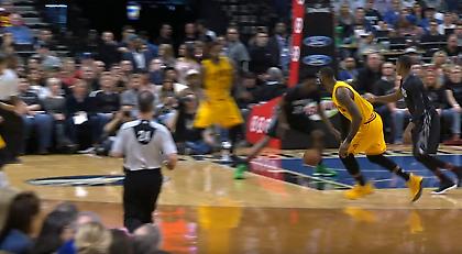 «Άρρωστη» ασίστ από Λεμπρόν (video)