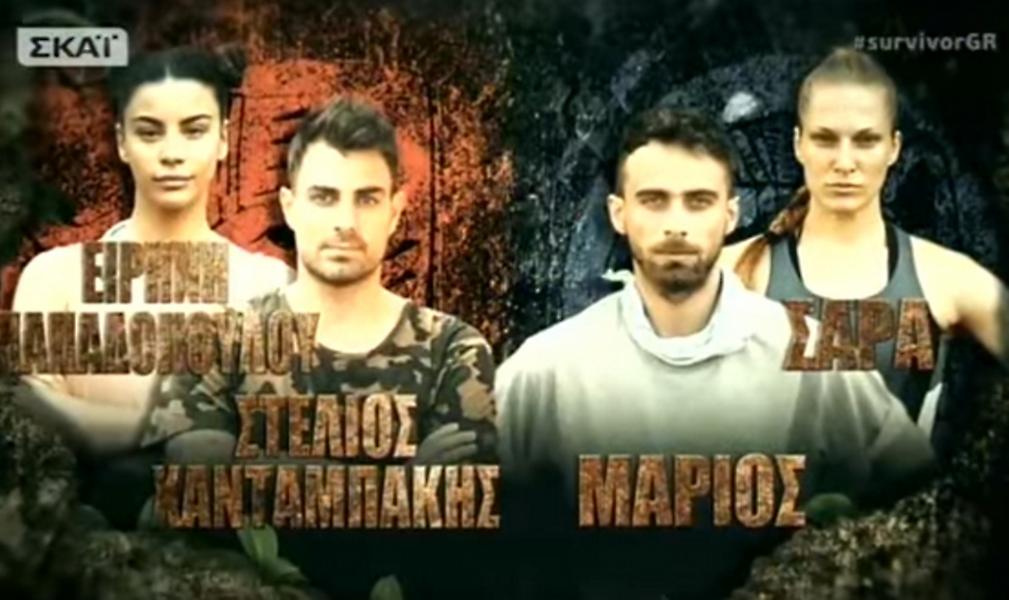 H μεγάλη μάχη των καλύτερων παικτών στο Survivor (video)!