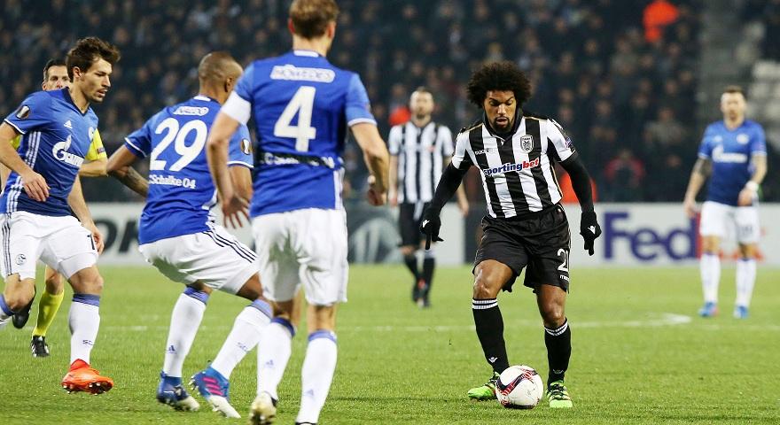 LIVΕ μετάδοση: ΠΑΟΚ-Σάλκε 0-3