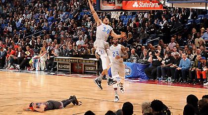 Απίθανες ατάκες Στεφ Κάρι για Αντετοκούνμπο (video)