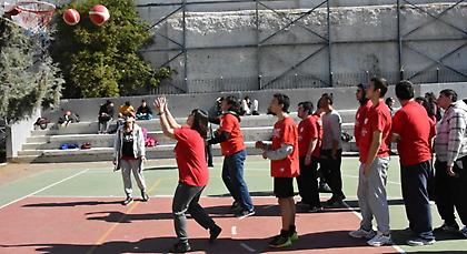 Κοπή πίτας με… δοκιμασίες για το «One Team» του Ολυμπιακού (pics)