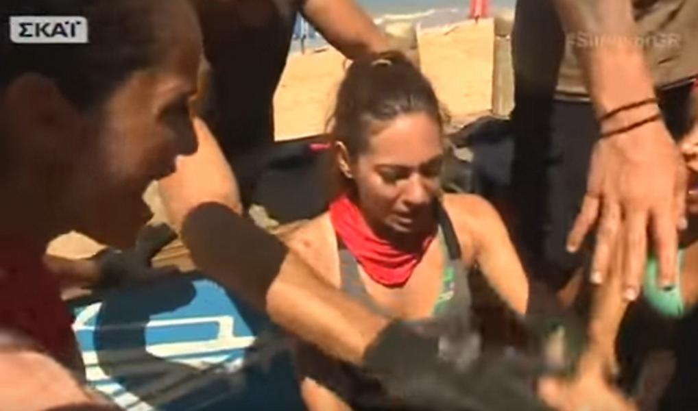 Survivor: Το ξέσπασμα και το κλάμα της Ευρυδίκης Βαλαβάνη