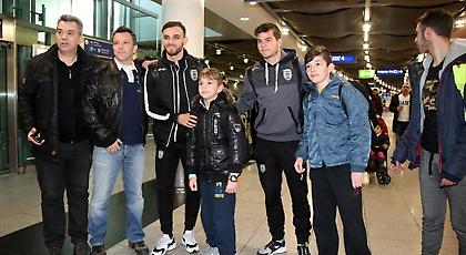 Η άφιξη του ΠΑΟΚ στην Γερμανία (pics)