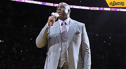 Πρόεδρος των Λέικερς ο Μάτζικ Τζόνσον!