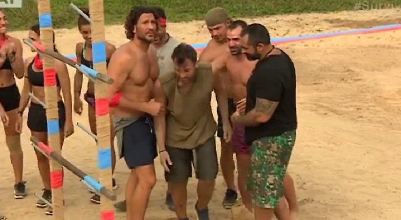 Τραυματίστηκε στο Survivor ο Στέλιος Χανταμπάκης-Χρειάστηκε γιατρό