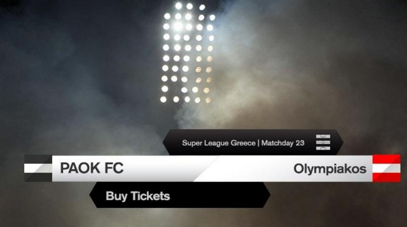 Από Παρασκευή στα εκδοτήρια για το ΠΑΟΚ-Ολυμπιακός