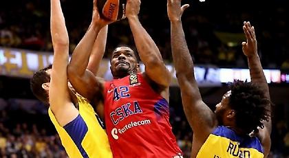 Σούπερ Ντε Κολό, άνετα η ΤΣΣΚΑ τη Μακάμπι