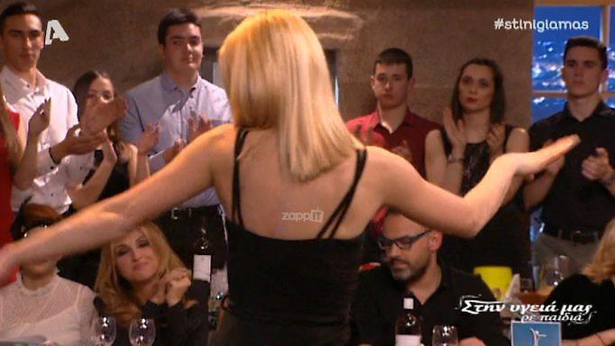 Η Άννα Πολύζου έβαλε φωτιά με το καυτό τσιφτετέλι! (video)